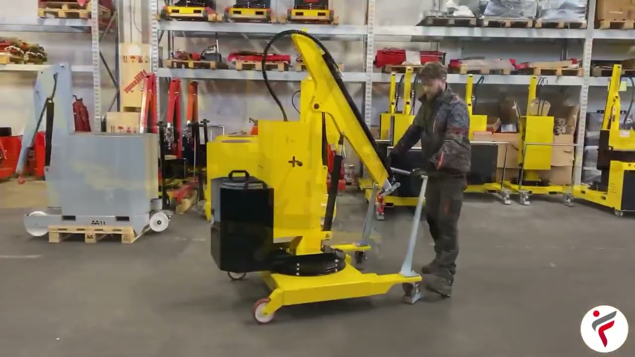 AXA Flex Lifting 01B5SE maxload 500 кг мобильное подъемное оборудование мини напольный кран