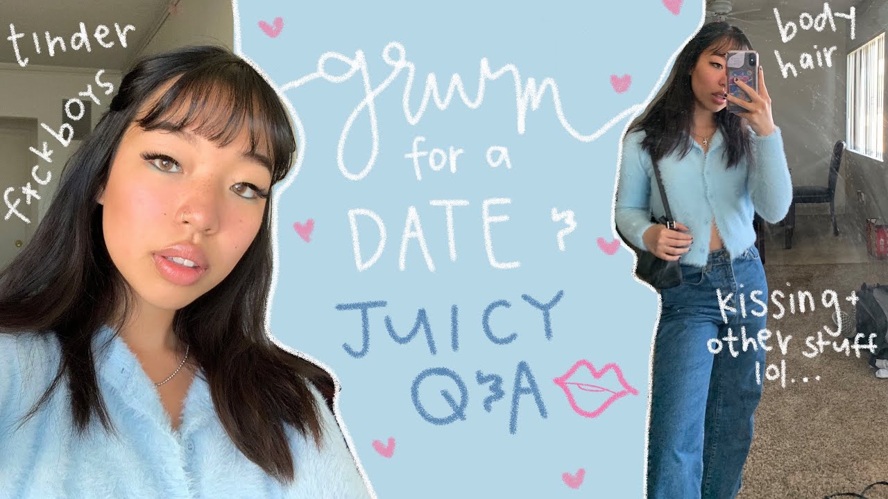 the ULTIMATE guide to boys - my boyfriend & i give *juicy* advice (+ grwm for a date)