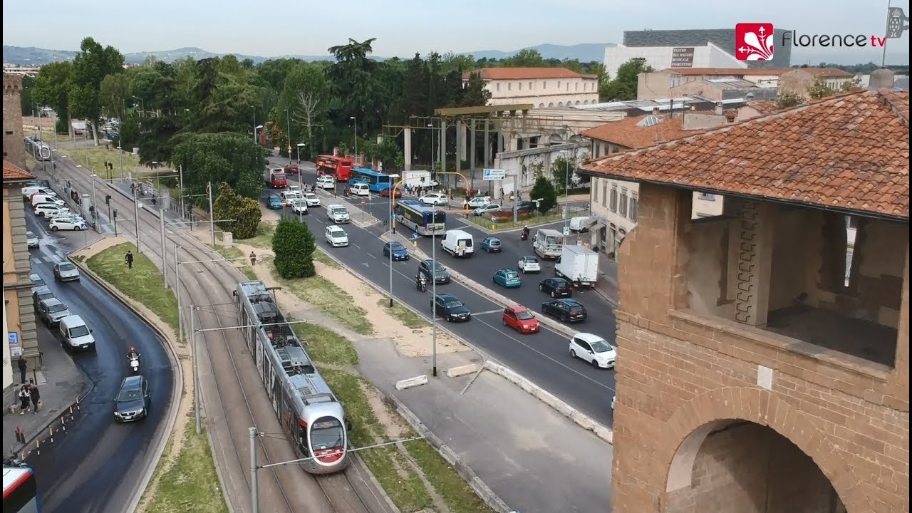 🚀 DRONE | Il tracciato della futura Linea 4 della tramvia Leopolda-Piagge