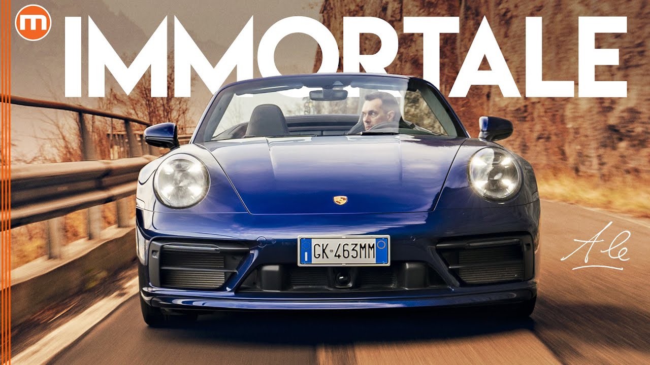 Porsche 911 | Prova della CARRERA 4S Cabrio per celebrare la storia di 60 anni della sportiva | 4K