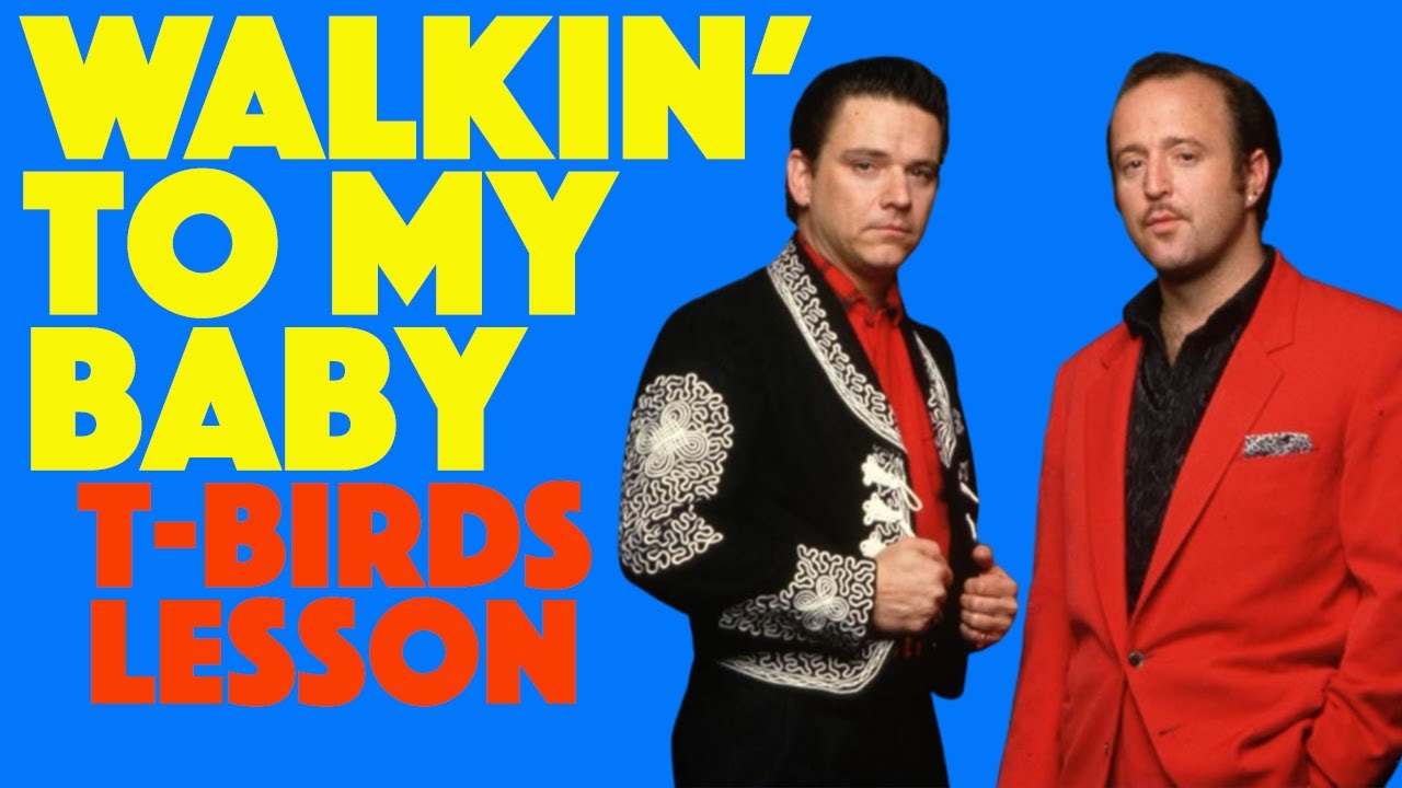 WALKIN' TO MY BABY | Fabulous Thunderbirds | Jimmie Vaughan Guitar Lesson By Jake Andrews