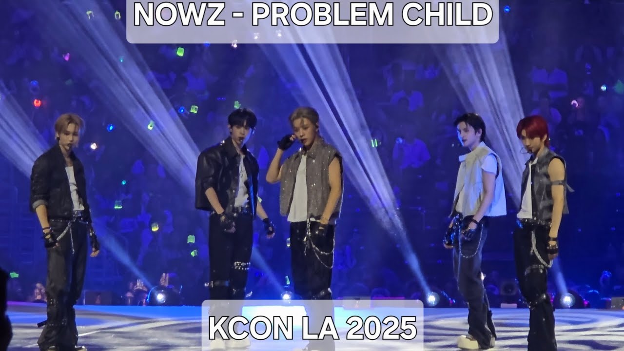 [4k] NOWZ - Problem Child (KCON LA fancam) 250801