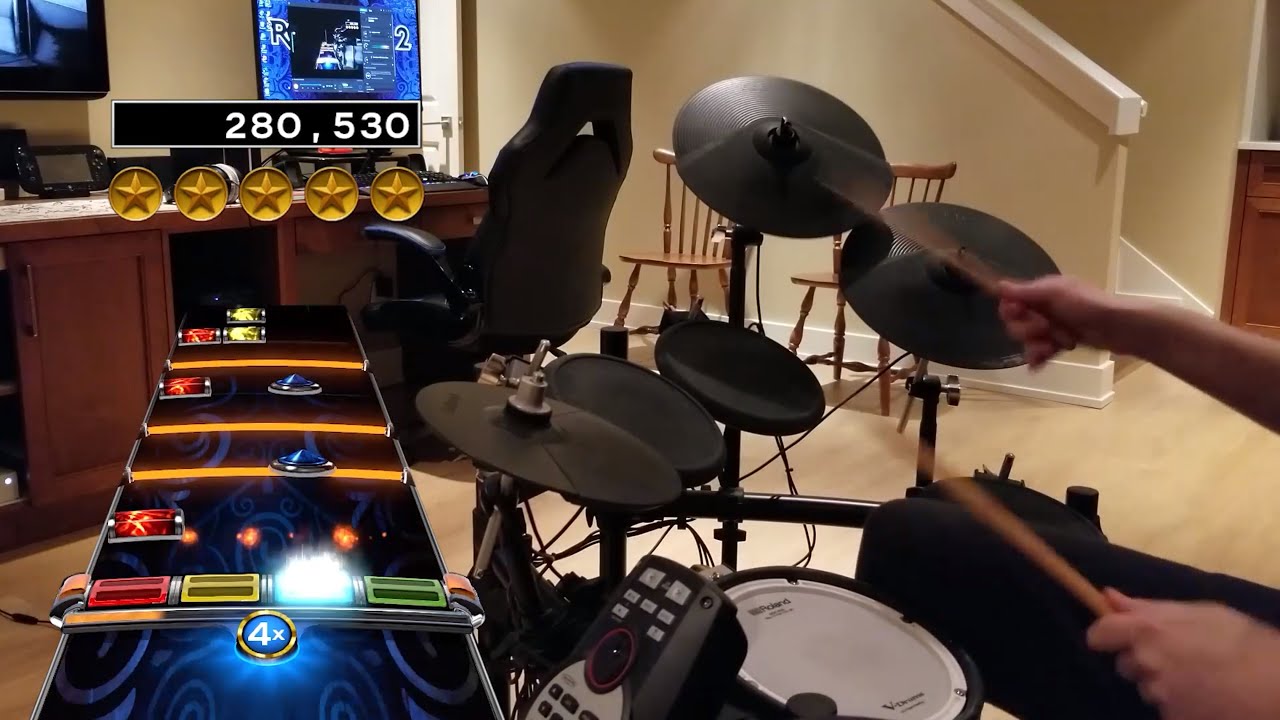 Dani California by Red Hot Chili Peppers | Rock Band 4 Pro Drums 100% FC