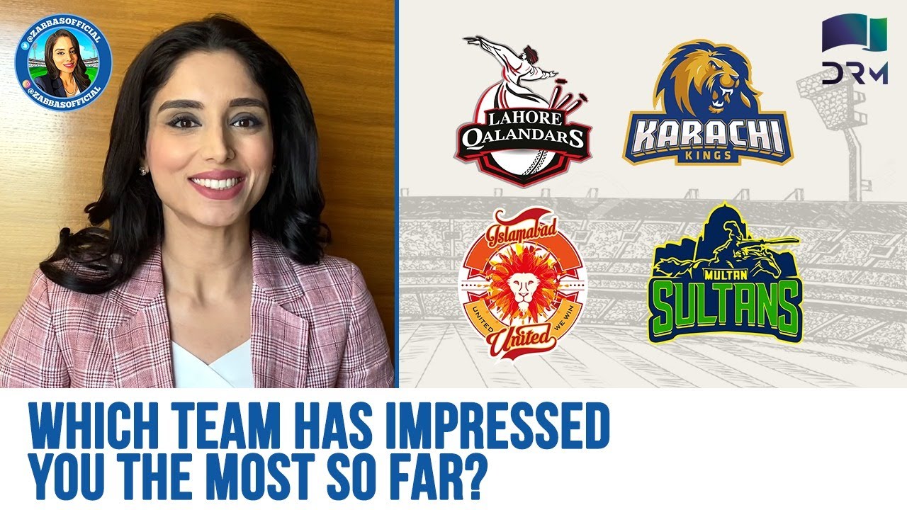 Which Team Has Impressed You The Most So Far? | HBL PSL 6 | Zainab Abbas | SF1T