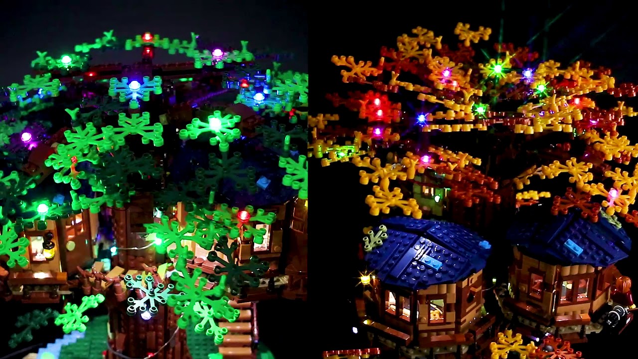 BriksMax Light Kit For Lego Tree House 21318