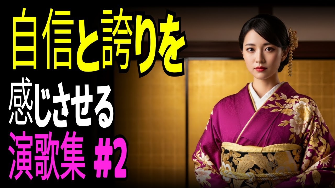 【演歌の庭】もう一度前へ｜自信と誇りを感じさせる演歌メドレー