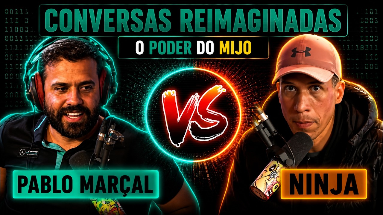 NINJA QUEBRANDO OS C&Oacute;DIGOS DO MAR&Ccedil;AL no Conversas Reimaginadas