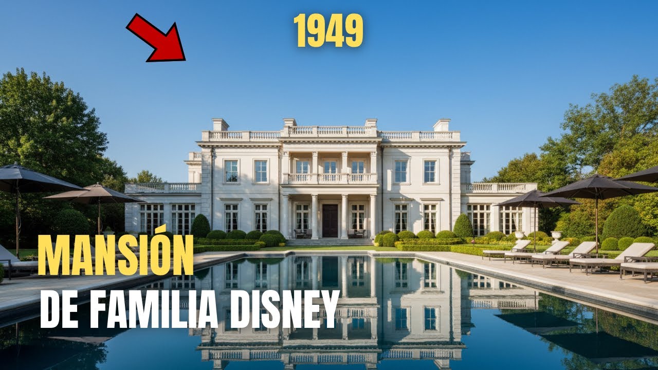 La Mansión de la Familia Disney y el Lado Oculto del Sueño de Walt