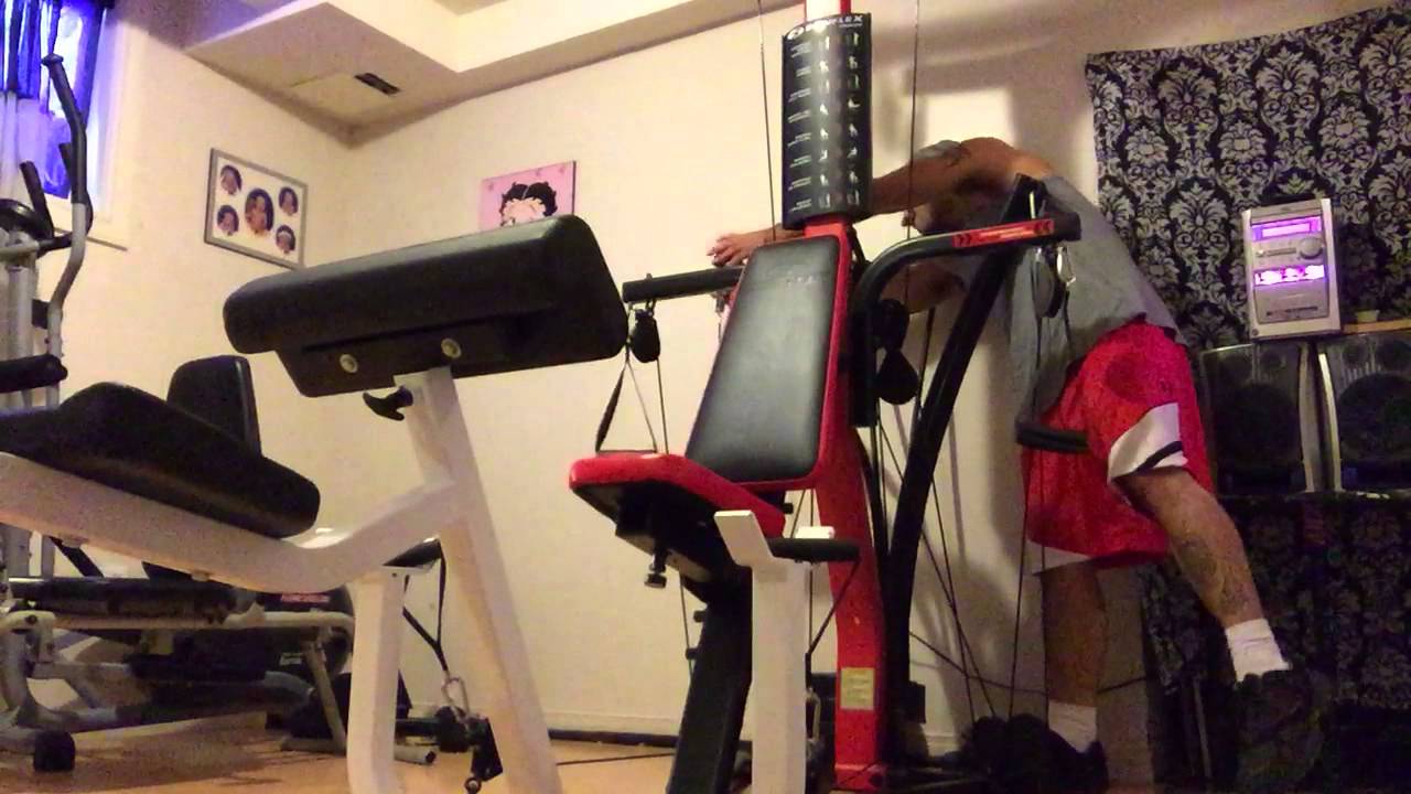 Bowflex PR3000 chest workout