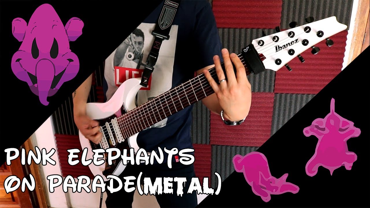 Pink Elephants on Parade -  Dumbo Disney (Metal Cover)