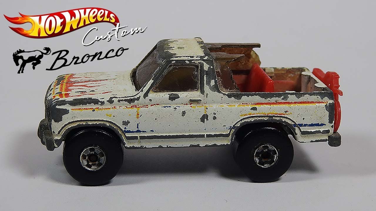 Превращаем этот старый Ford Bronco от Hot Wheels в крутой гоночный автомобиль Prerunner