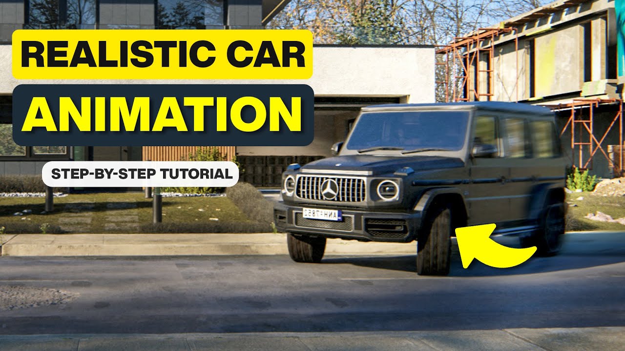 I Created an ULTRA Realistic Car Animation that Works with EVERY 3D Render