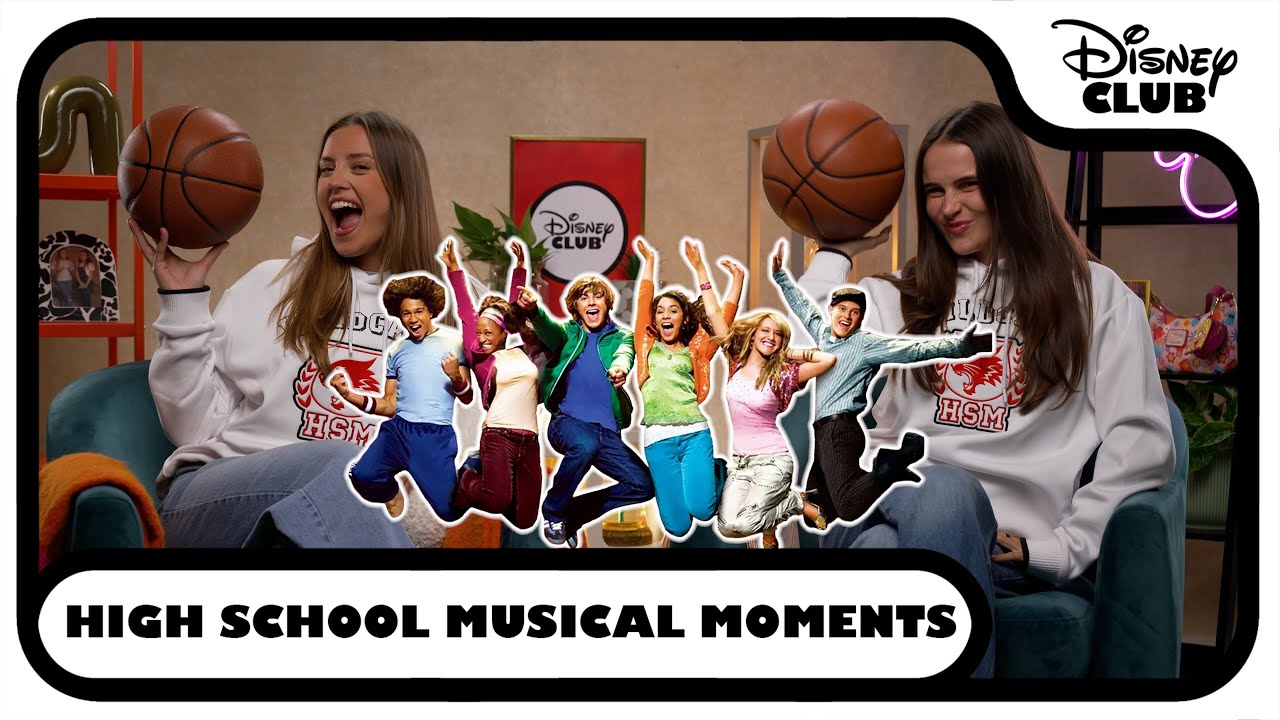 Liv & Evie React to ICONIC High School Musical Moments 🏀🎶 @DisneyClubUK