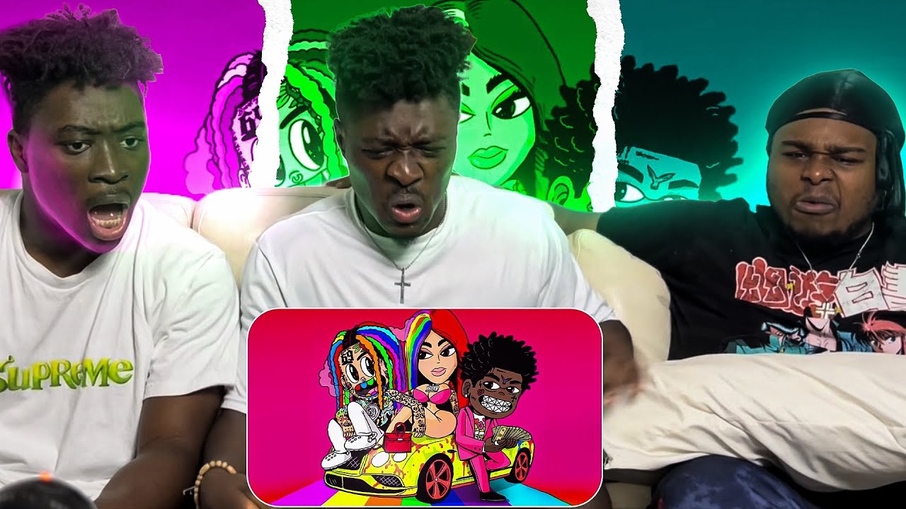 6ix9ine - Shaka Laka (feat. Kodak Black & Yailin la Mas Viral) (Official Visualizer) REACTION