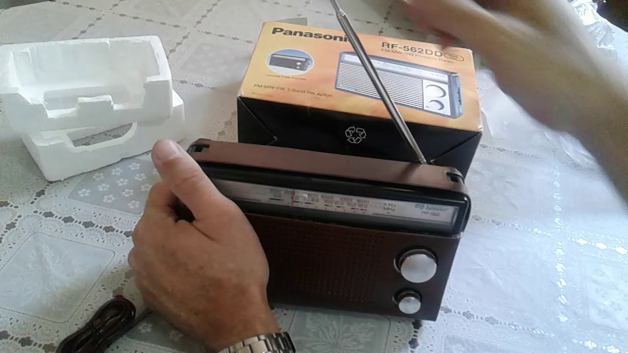 Rádio panasonic RF-562DD FM-MW -SW