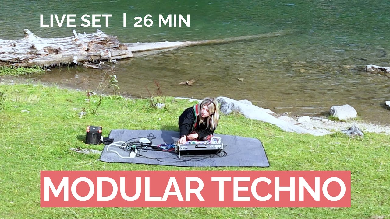Modular Techno Live Set in the Swiss Alps | 28 Minutes of Hypnotic Techno