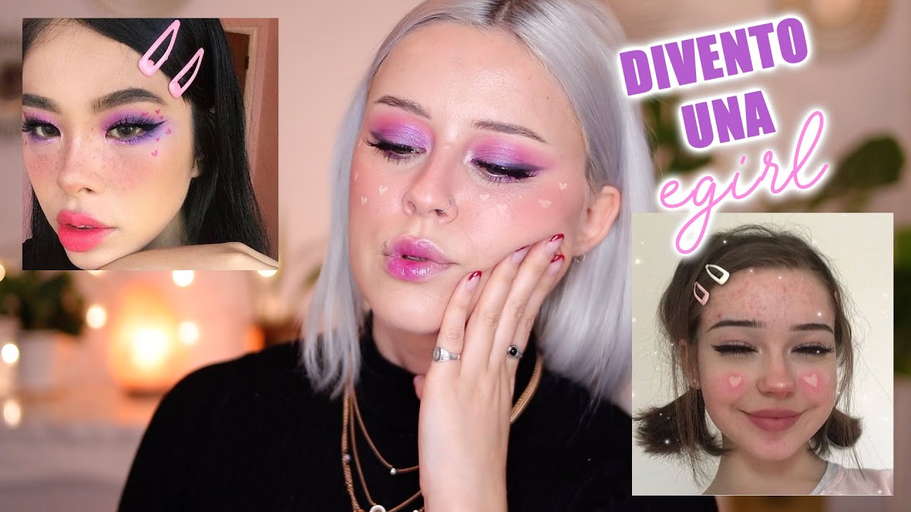 DIVENTO UNA EGIRL PER SAN VALENTINO - con la HARAJUKU MEMOIR di Neve Cosmetics