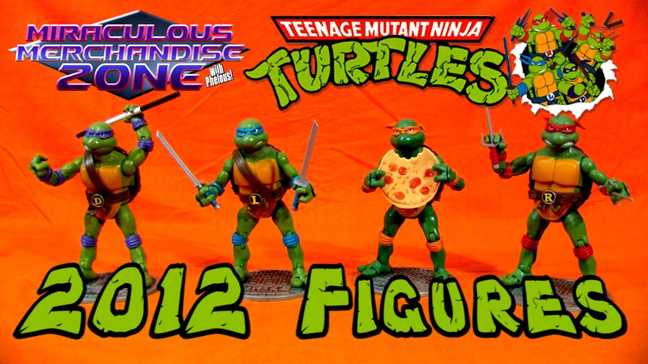 MMZ - TMNT Classic 2012 Figures