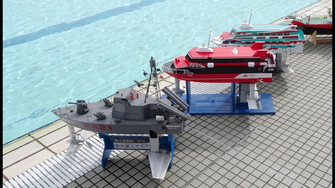 Scratch hydrofoil introduced three ships　水中翼船　３隻紹介