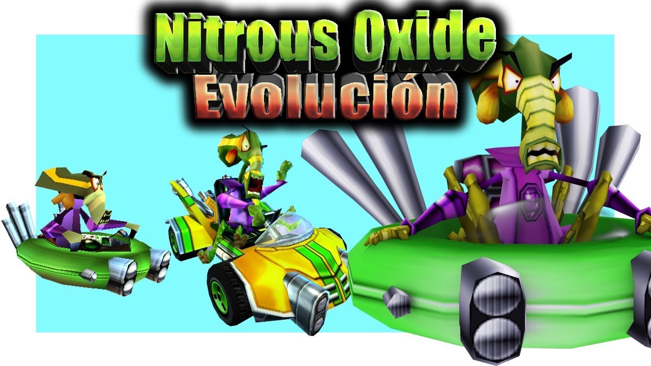 Evolución de Nitrous Oxide en Juegos de Crash Bandicoot (No Celular)