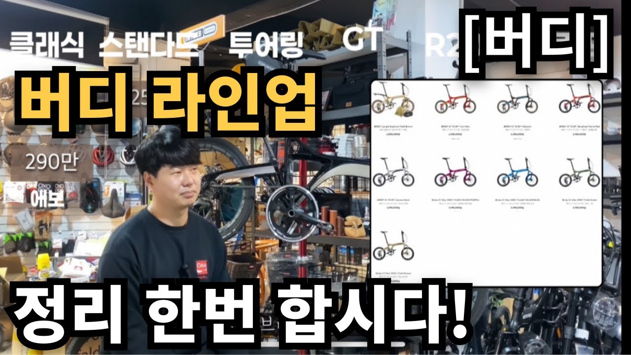 버디 라인업 정리, 잘나가는 미니벨로 대장격 #버디 #birdy