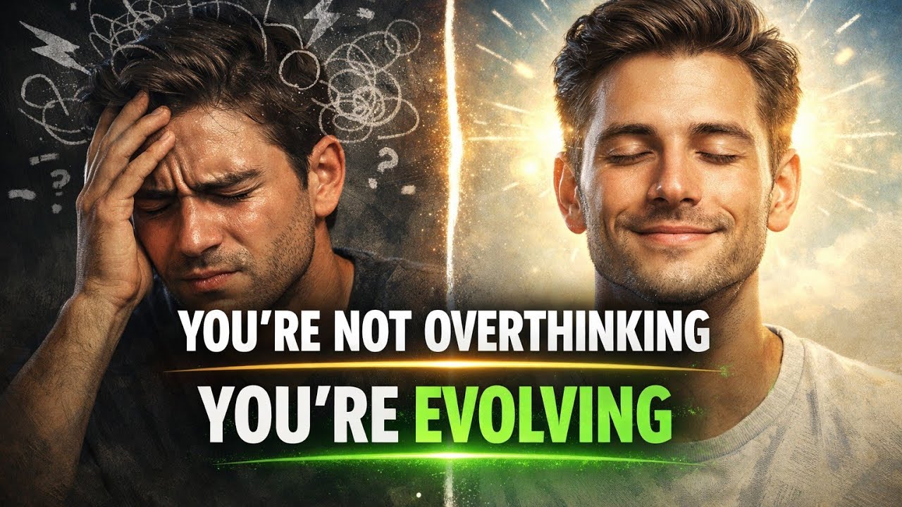 YOU’RE NOT OVERTHINKING – YOU’RE EVOLVING | Psychology of Growth & Self-Awareness