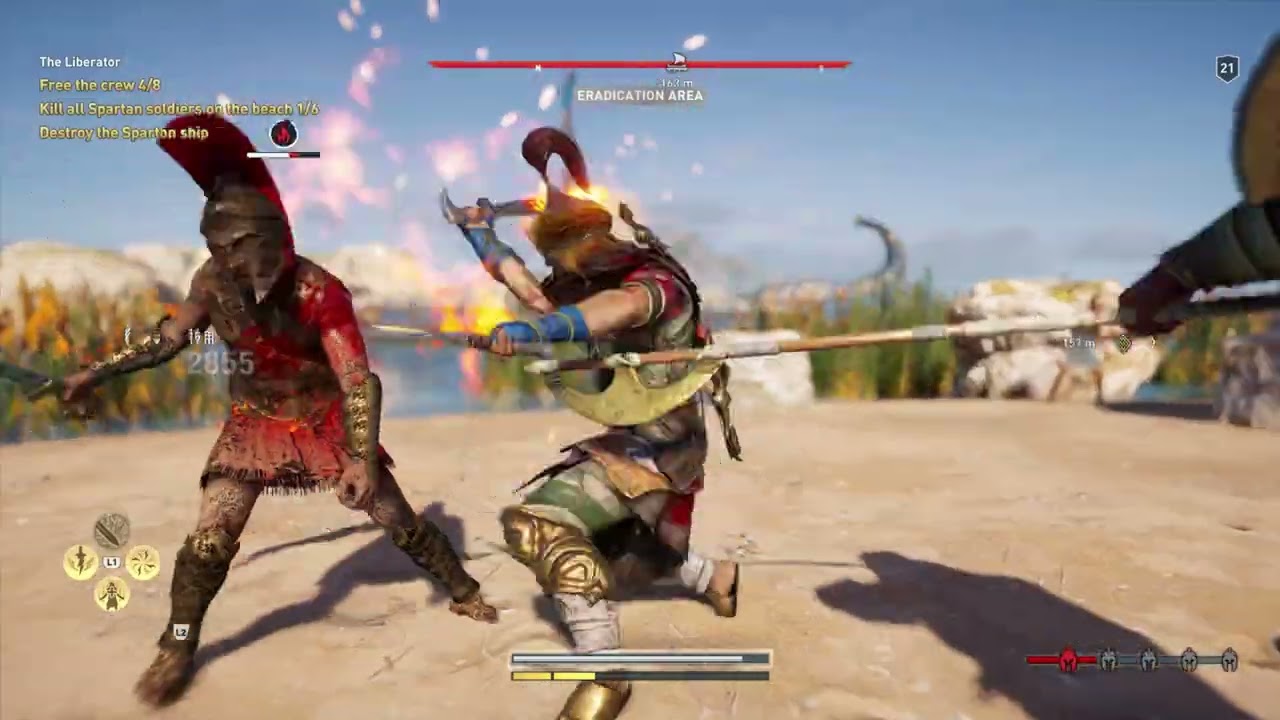 4K – Assassin’s Creed Odyssey – The Liberator – Level 21