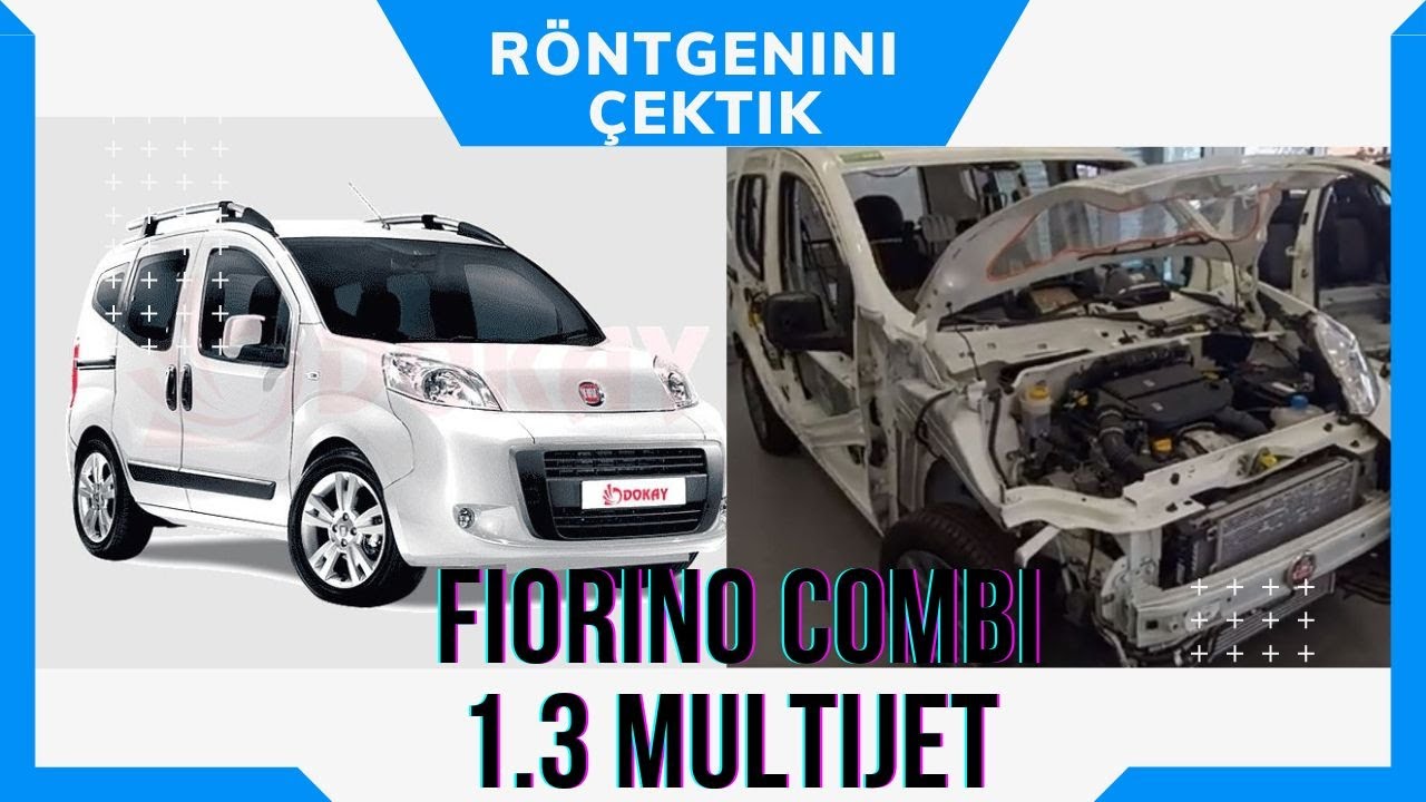 Fiorino Combi 1.3 Multijet'i Hiç Böyle Görmediniz. Aracın içini dışına çıkarmışlar. Resmen Röntgeni