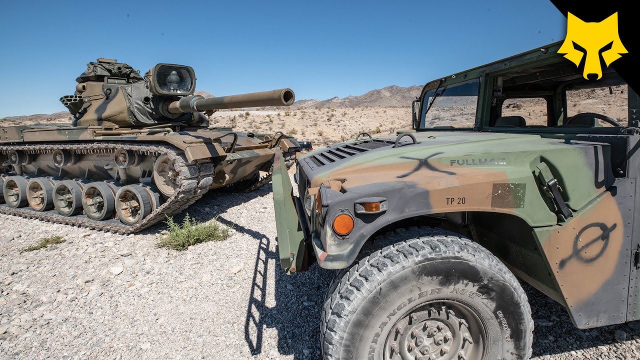 Tank Round vs Humvee Windshield 💥🚛