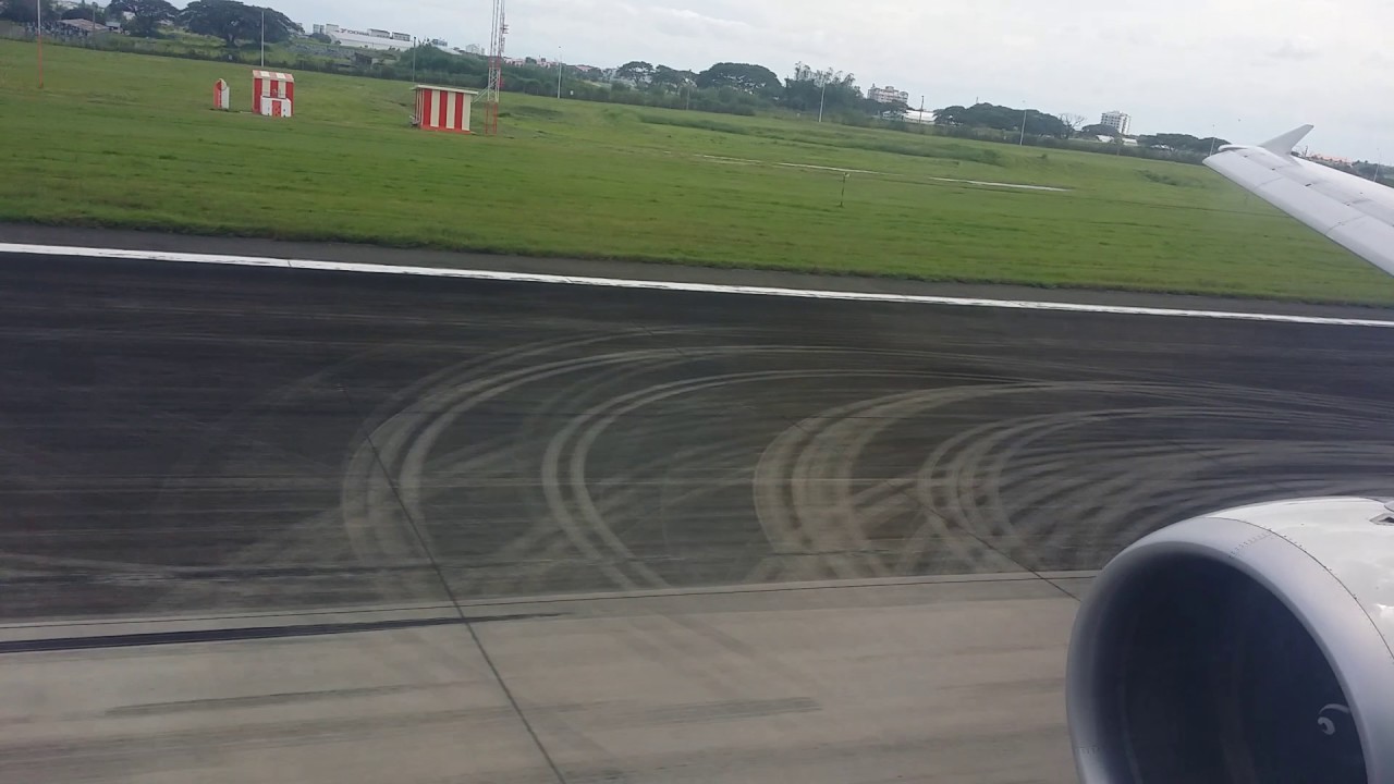 Take Off from Clark International Airport Cebu Pacific Air 5J 537