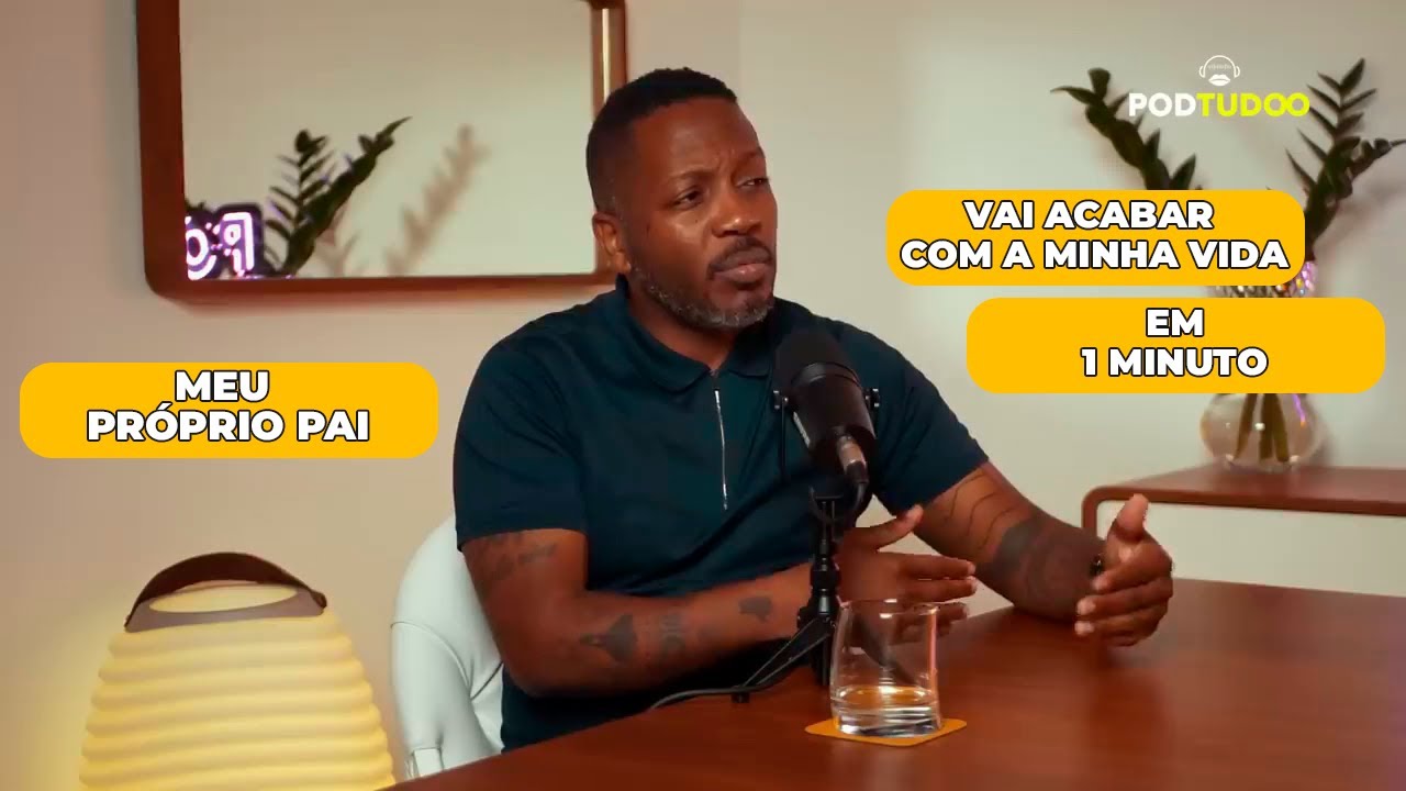 Dji Tafinha - Meu pai prometeu acabar com a minha vida em 1 minuto | com Eva Rap Diva