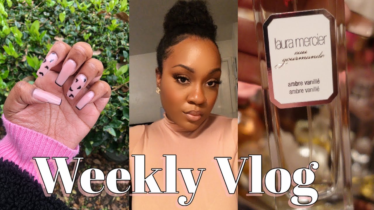 WEEKLY VLOG | COW NAILS + PEDICURE FAIL | DISCUSSING MY MENTAL HEALTH | OOTD | PERFUME COLLECTION