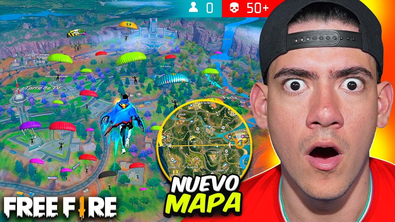 MI PRIMERA PARTIDA en SOLARA el NUEVO MAPA de FREE FIRE !! - TheDonato