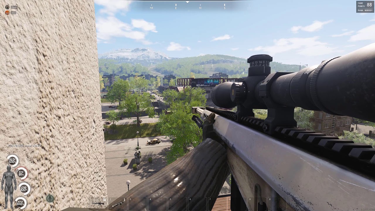 SCUM PVP kill and montage / compilation