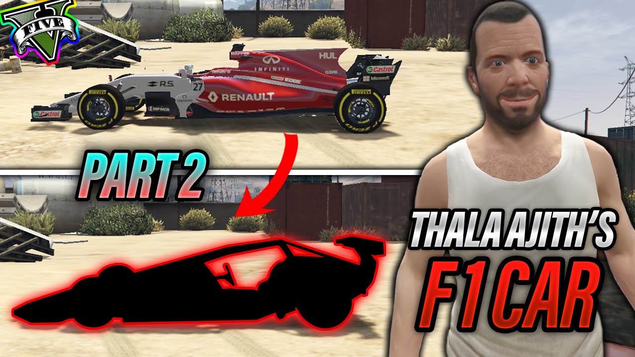 Micheal alapparaigal | Modified F1 car in GTA 5
