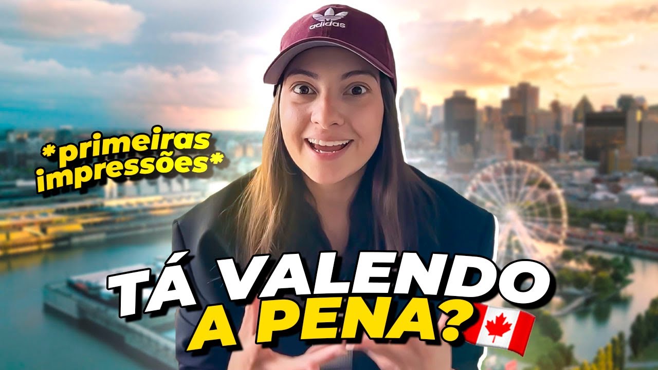 PRIMEIRAS impressões sobre Montreal, TÁ VALENDO A PENA? 🇨🇦