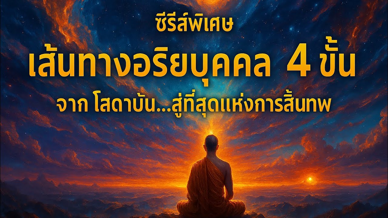 ซีรีส์พิเศษ:เส้นทางอริยบุคคล 4 ขั้นจากโสดาบัน…สู่ที่สุดแห่งการสิ้นภพ