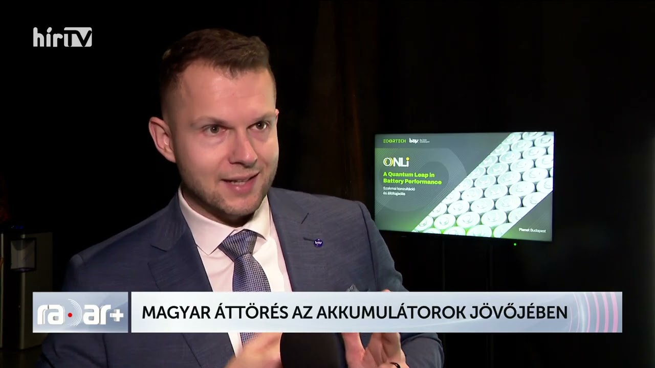 Magyar áttörés az akkumulátorok jövőjében - HírTV