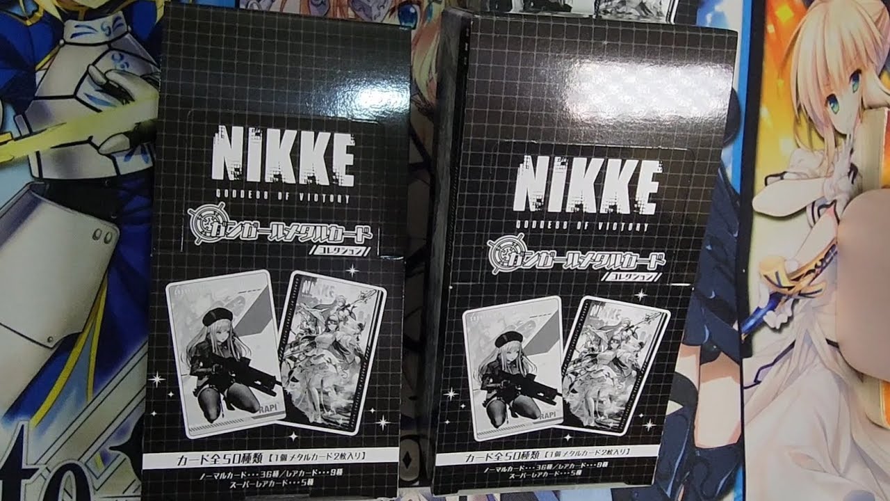 More Nikke! Nikke Gun Girl Metal Card Collection!