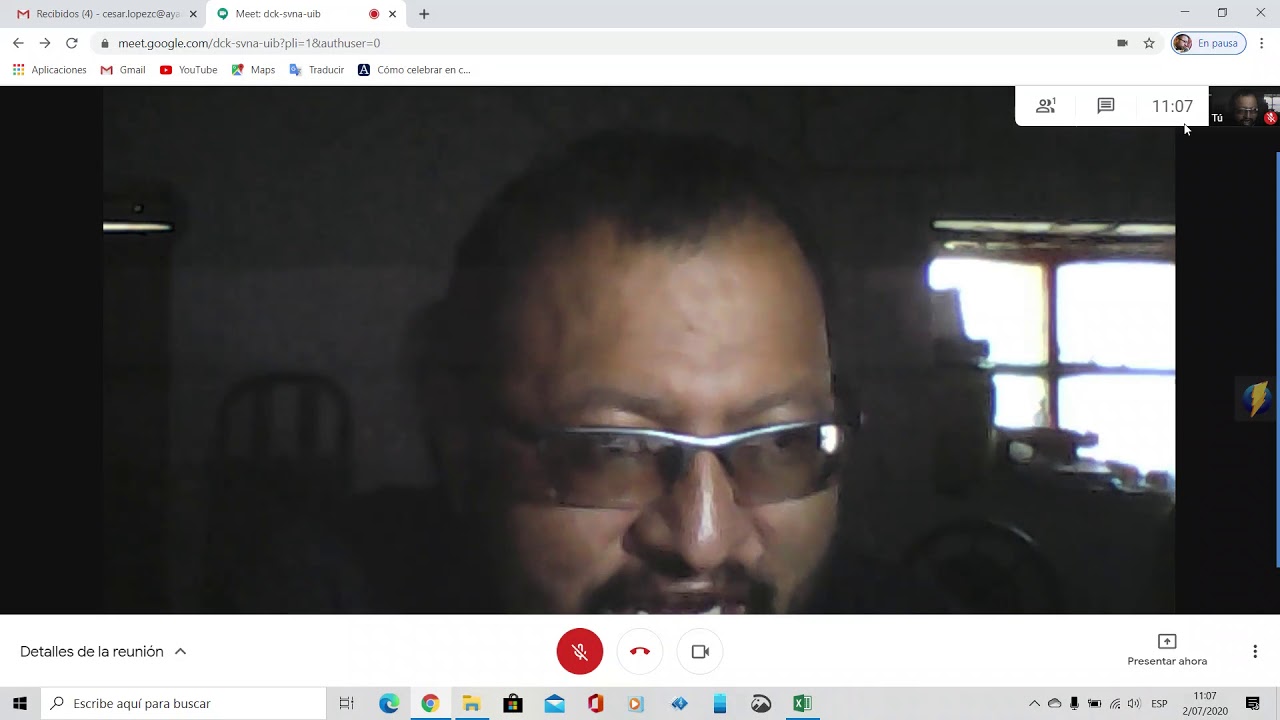 Crear webinar en Google Meet