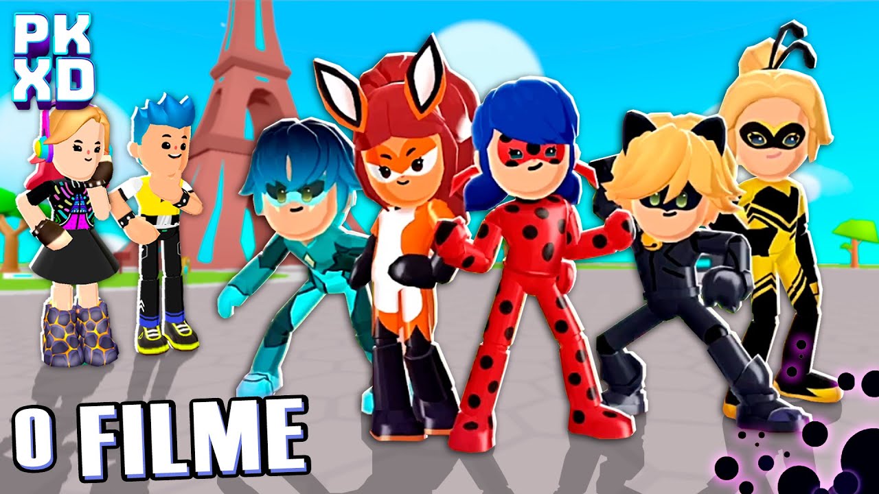 🐞 MIRACULOUS Está de Volta ao PK XD - O FILME