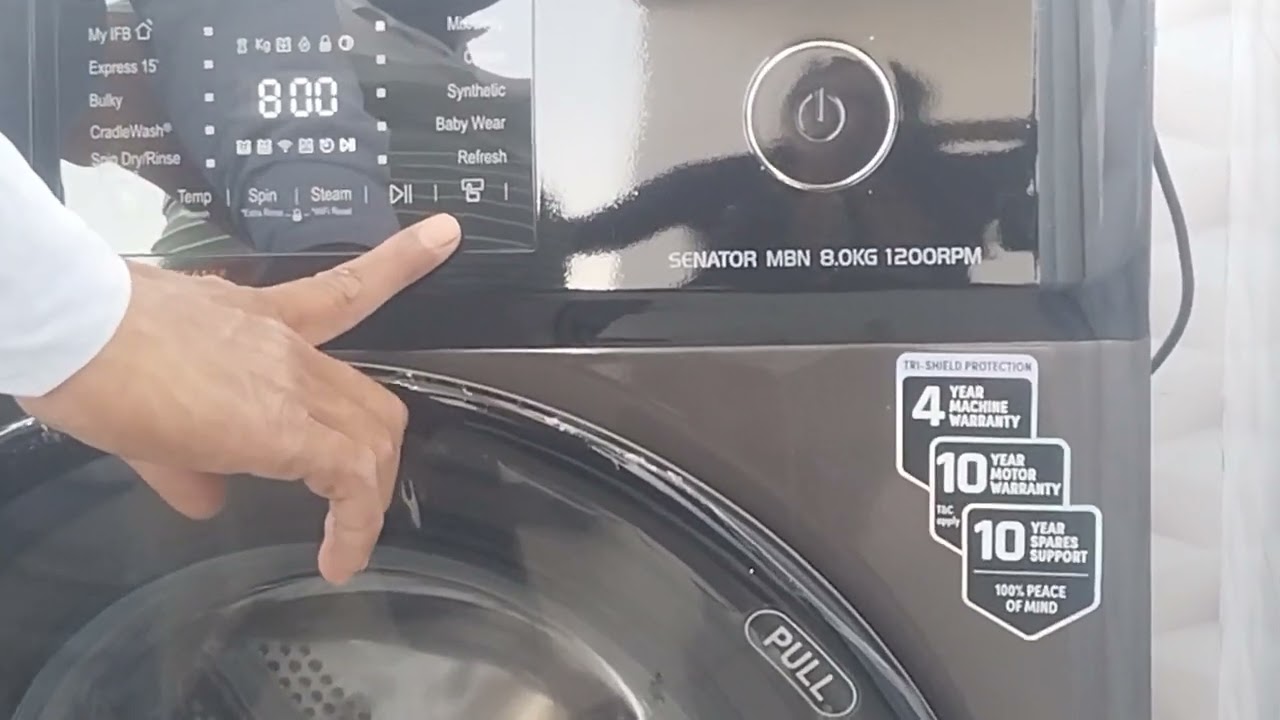 Senator MBN 8Kg washing machine 🤯 demo 🤯 how to use washing machine #IFB #MH_21 