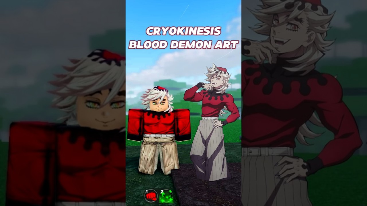 Cryokinesis BDA SHOWCASE (Weak Legacy 2) #roblox #demonslayer #hungergamestiktok