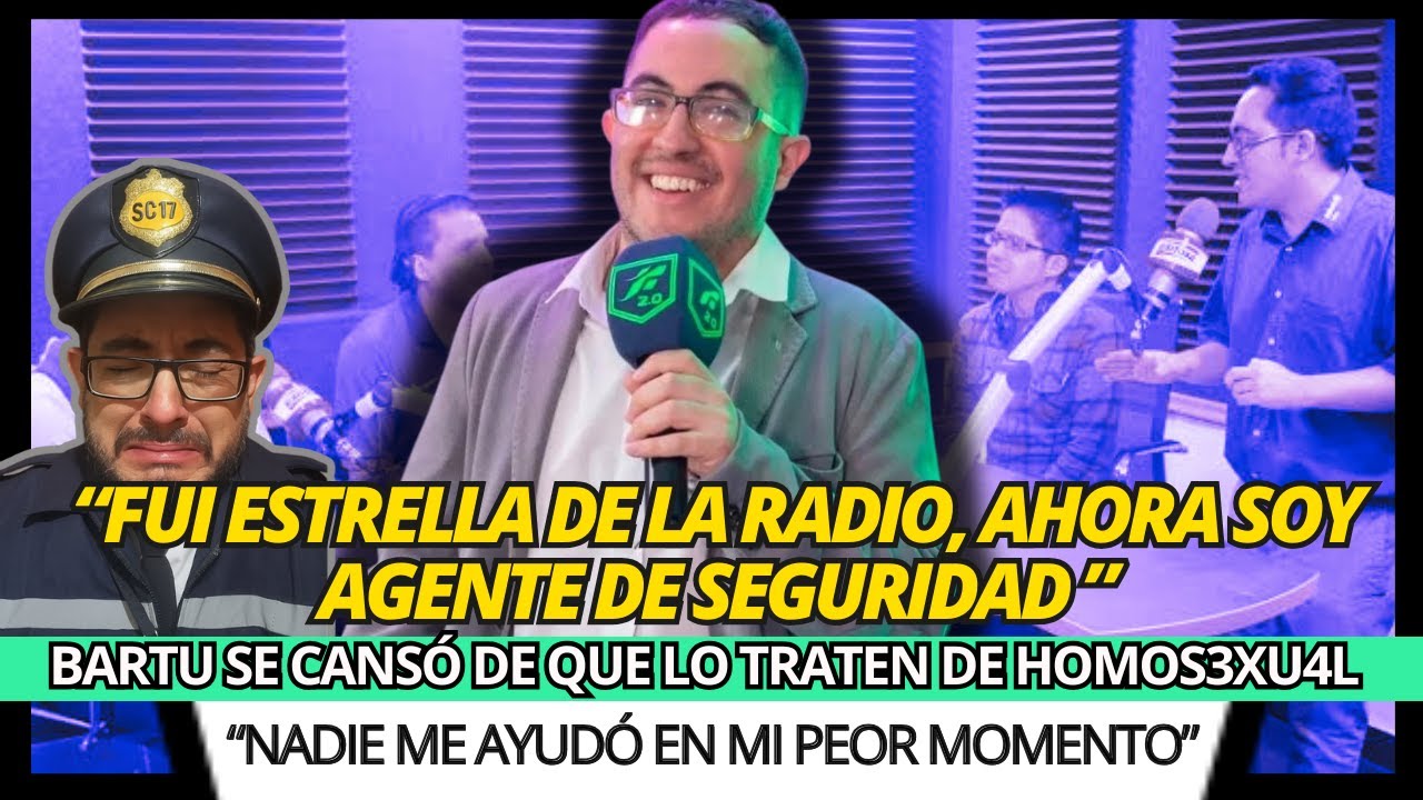 BARTUREN : “CAUSÉ FUROR EN LA RADIO, HOY NADIE ME RECUERDA”