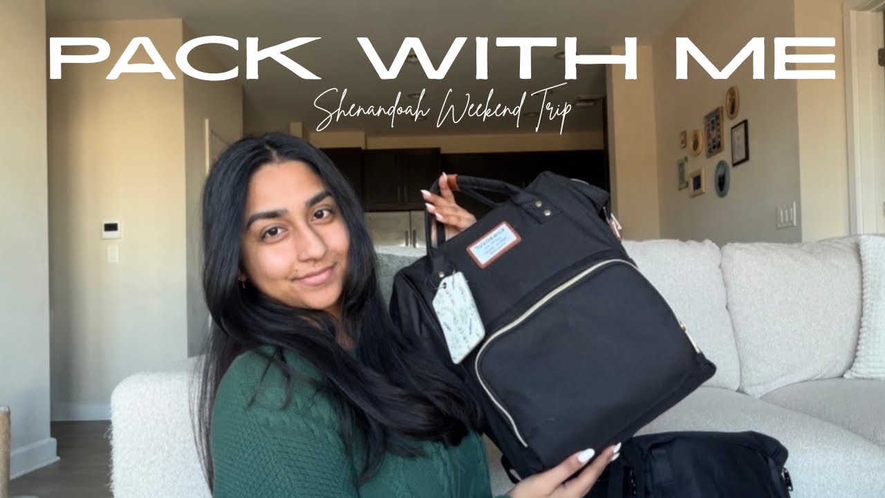 Pack With Me for a Cozy Shenandoah Bachelorette Weekend (It’s Hectic)