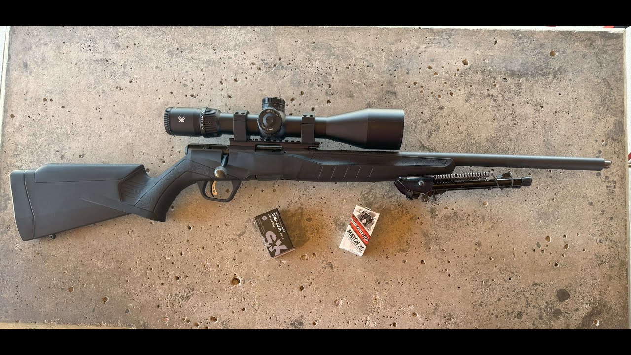 Savage B22-FV | Testing Match Grade Ammo