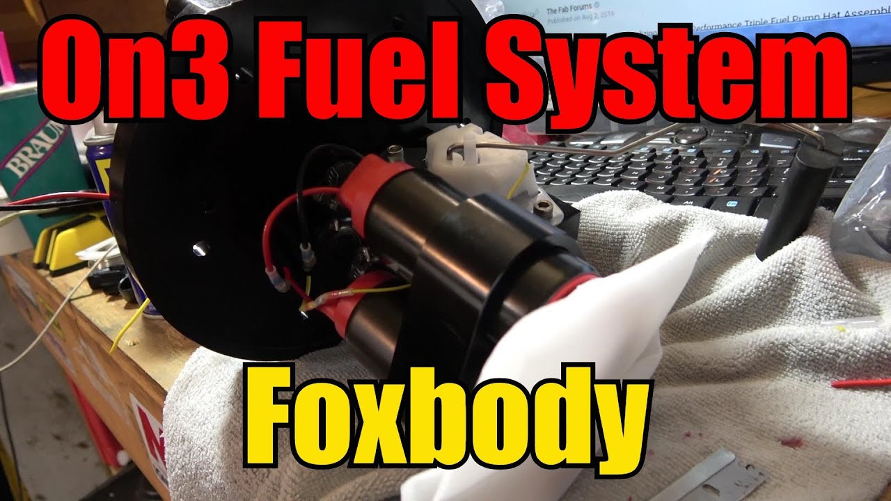 On3 Cobra Style Fuel System Foxbody Mustang PT 1