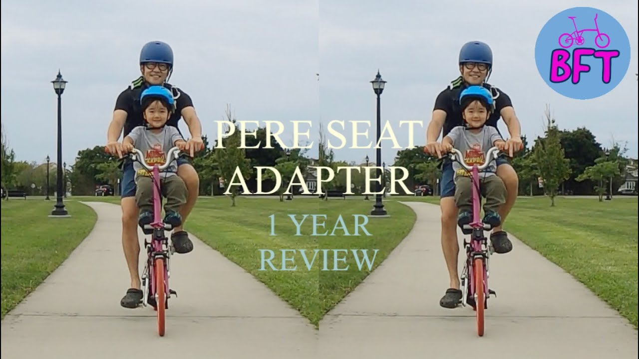 BROMPTON FOLDING BIKE CHILD SEAT ADAPTER ONE YEAR REVIEW