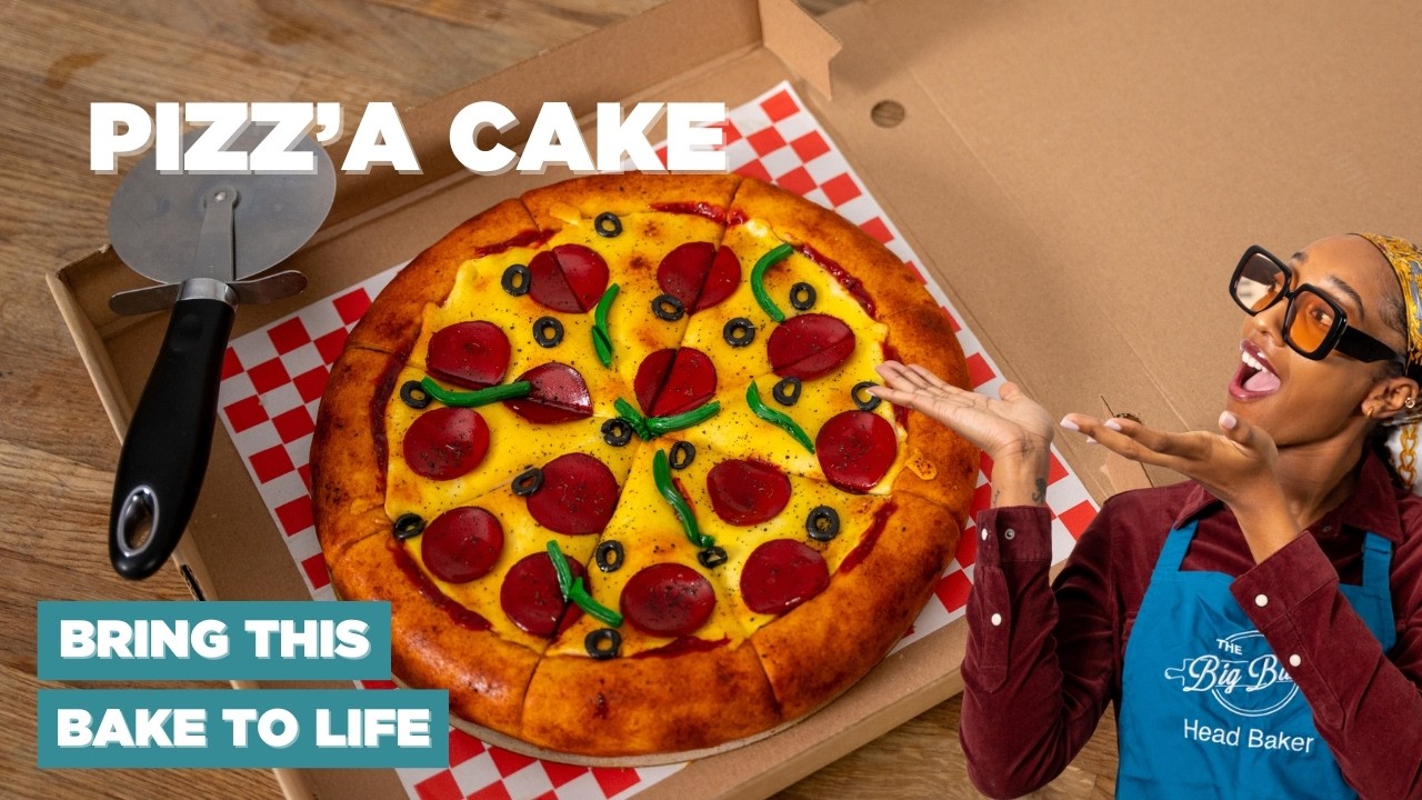 Bring This Bake To Life: Pizz'a Cake