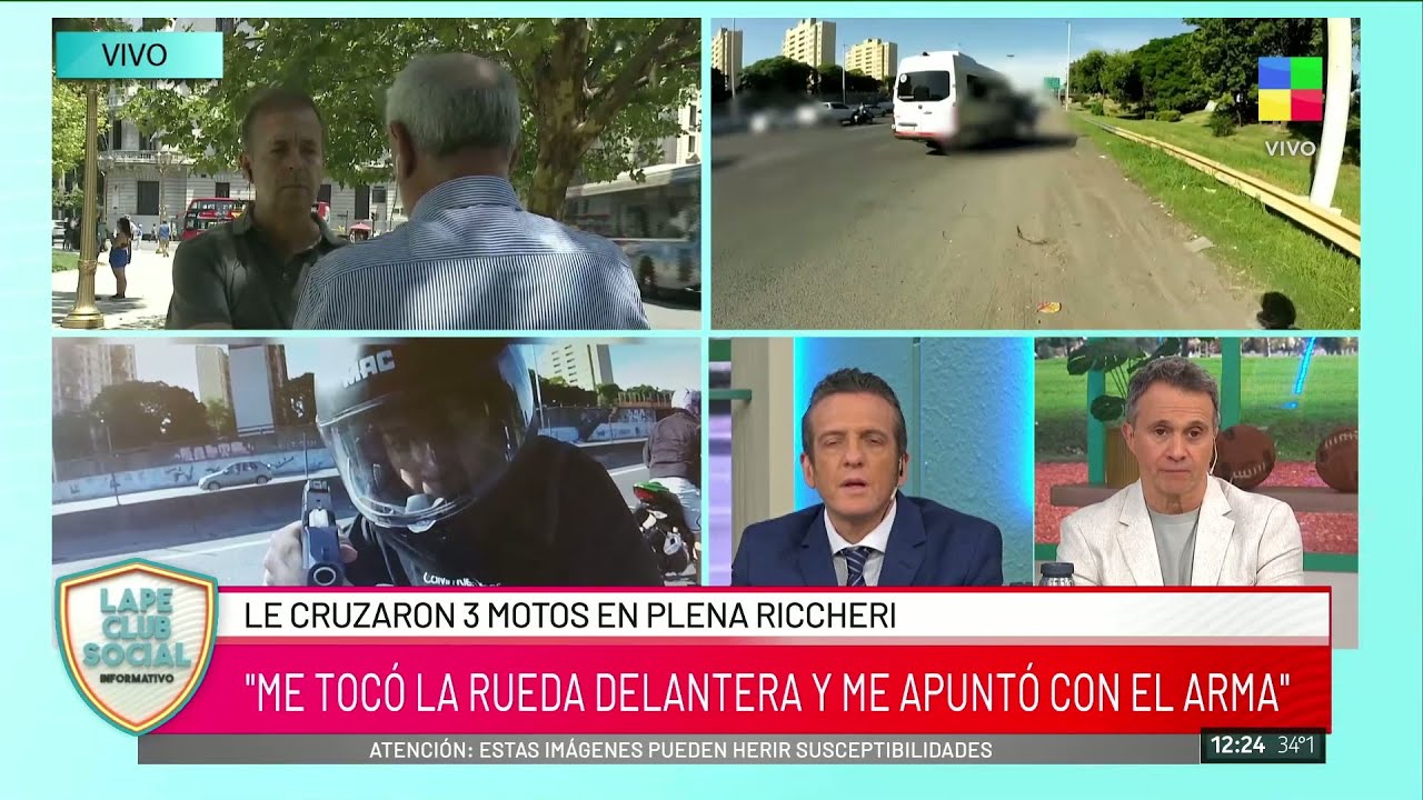 🔴 IMPACTANTE ROBO en AUTOPISTA RICCHIERI